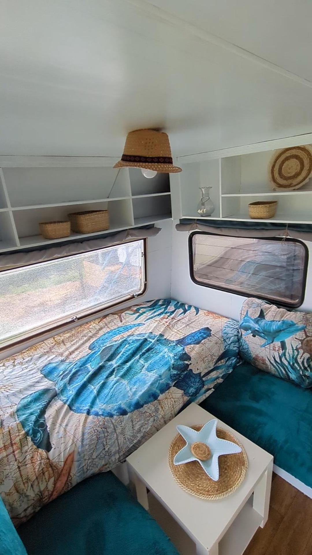 Caravan Zee By Bnb De Kapitein 't Horntje Buitenkant foto